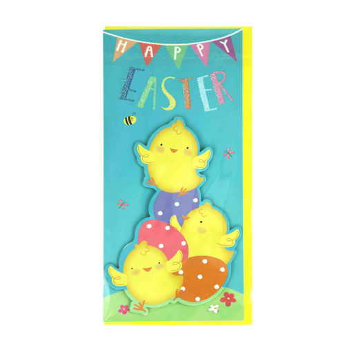 Picture of EASTER MONEY WALLET CHICKS